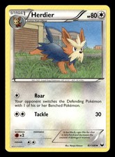 herdier pokemon card value Pokemon X & Y Base Set Herdier #109