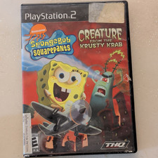 THQ SpongeBob Creature from the Krusty Krab PS2 NTSC-U/C E 2006 Manual