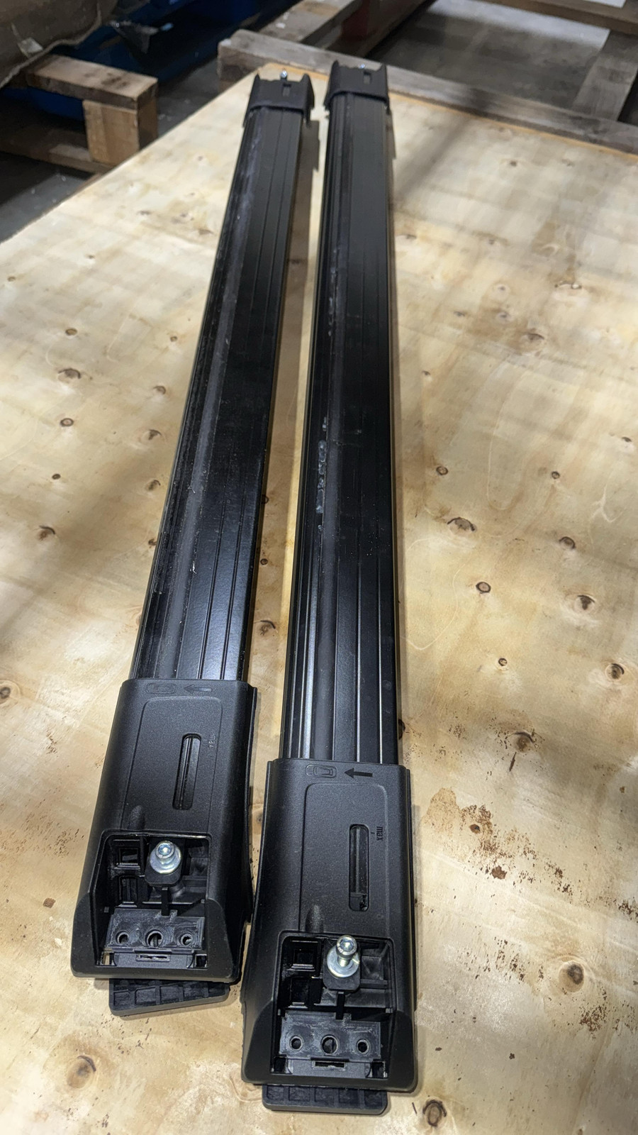 ERKUL Roof Rack Cross Bars Fits Mazda CX-50 2023-2025 Aluminum Lockable Black