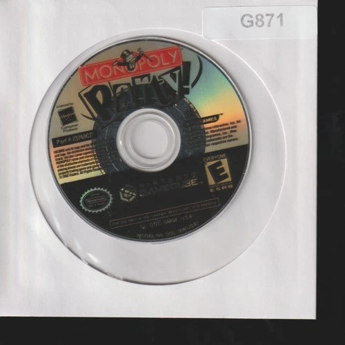 Monopoly Party Nintendo GameCube Used Sleeved Video Game