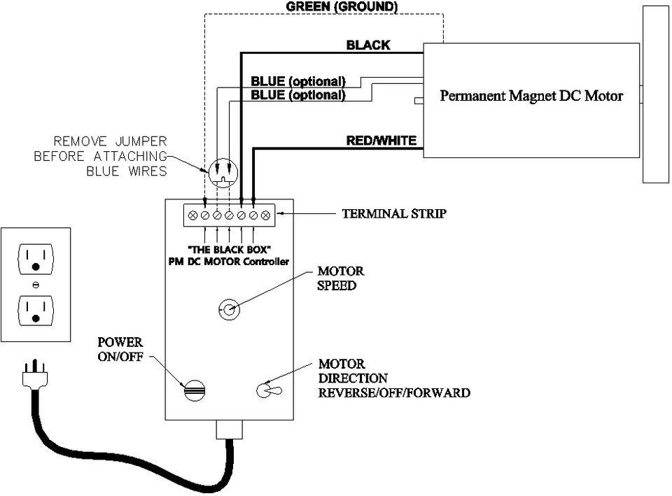 120 VAC To DC Motor Speed Controller For 95-135 VDC PM DC Motors 1 To 3 HP - Image 2 of 3
