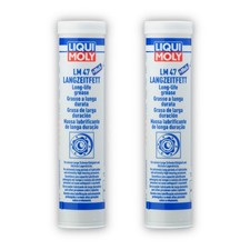 2x 400g LIQUI MOLY 3520 Schmierfett LM 47 Langzeitfett + MoS2 Spezialfett Fett