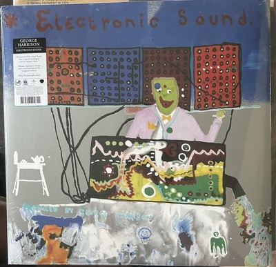 GEORGE HARRISON Electronic Sound SEALED 2017 Remast 180g Vinyl LP w Hype Sticker