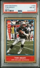 2004 BAZOOKA GOLD #150 TOM BRADY PSA 8