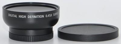 Japan Optics Macro 0.45X 46mm Super Wide Angle Lens Vorsatzobjektiv ZT. Gut #1Q