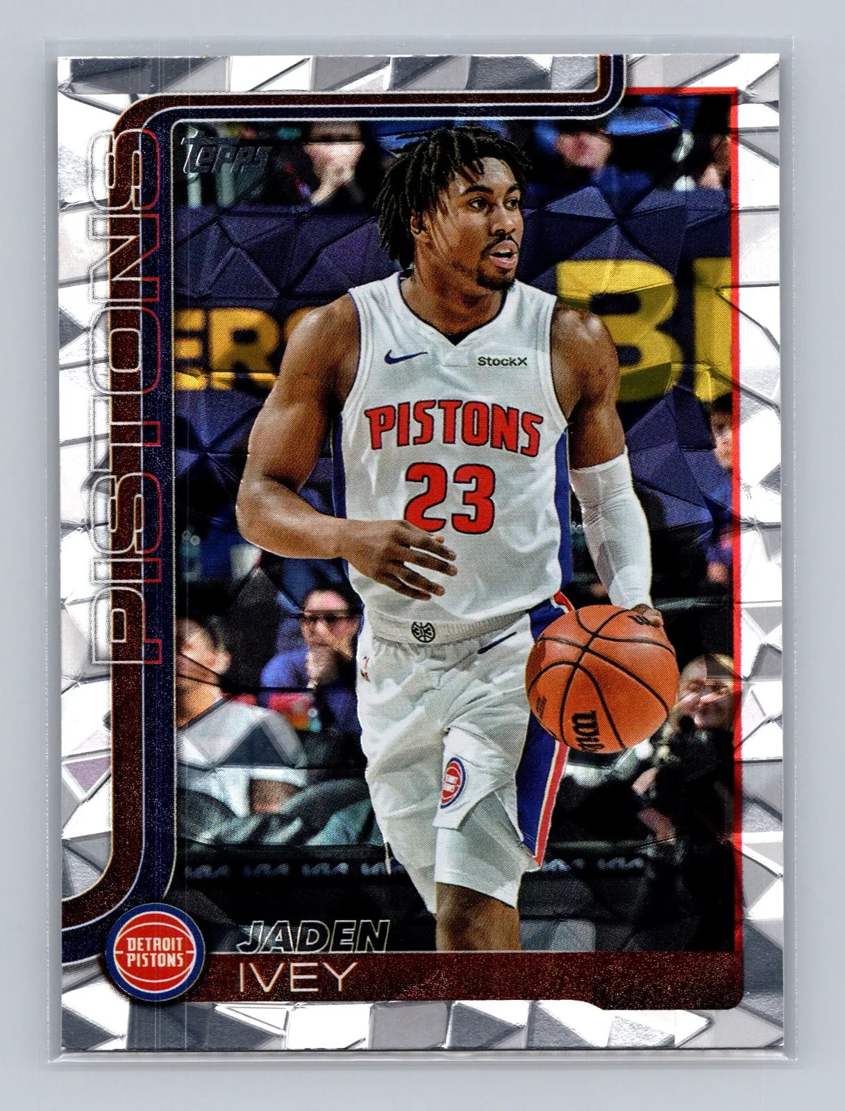 2025 TOPPS JADEN IVEY diamante Refractor #45 Basketball Card NM
