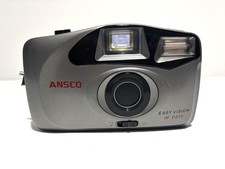 ANSCO Vision AF Date Point  Shoot Film Silver 35MM Works Great Camera Vintage
