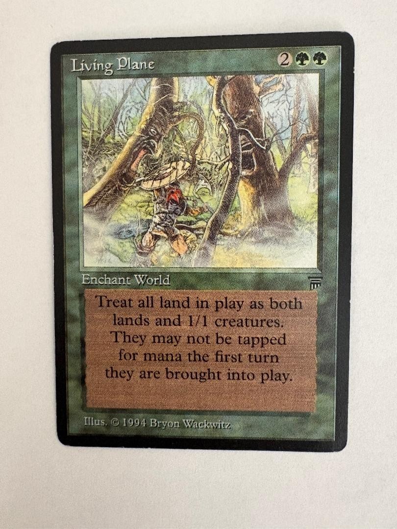 Living Plane - MTG - Legends - LP - Very Nice Vintage Card #1