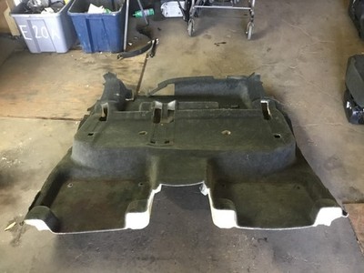 Bentley Bentayga 2019 V8 Rear Floor Carpet Mat Liner Cover 16-20 :M