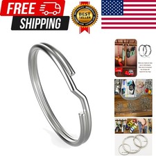 Split Metal Key Rings 3/4 Inch 50 Pack