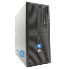 HP 800 G1 Core I3 3.40GHZ 32GB 2TB Win 10 Desktop PC Tower RS232