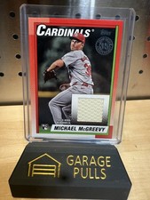 2025 Topps Series 2 - 1990 Baseball Relics Michael McGreevy #90R2-MMC Cardinals 