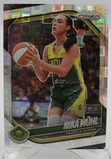 2025 Prizm WNBA Nika Muhl #127 Silver Pandora Seattle Storm