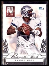 2014 Elite Football Passing the Torch Warren Moon / Russell Wilson Seahawks 5