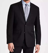 Kenneth Cole Reaction Techni-Cole Blazer Suit Separate sz 38 S Black