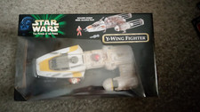 Star Wars Y Wing Fighter with Rebel Pilot Power of the Force - NIB