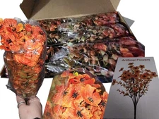 Artificial Flowers 1/2 dozen Bundles