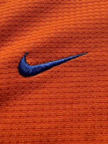 NIKE FLORIDA GATORS POLO SHIRT SHORT SLEEVE ORANGE SIZE XL DRI FIT - Picture 2 of 12