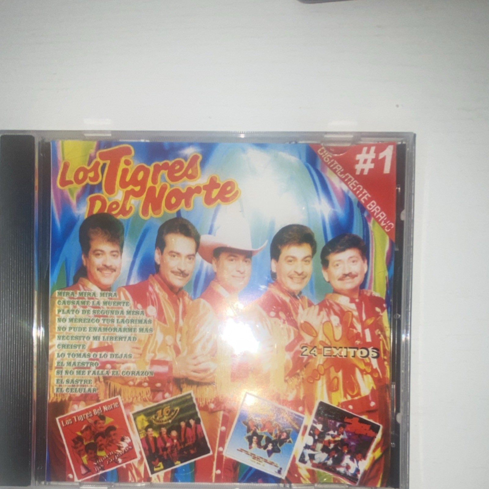 Los Tigres Del Norte 24 Exitos CD Album 2004 Bravo Latin Spanish Jewel Case