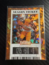 2019 Panini Contenders Draft Picks Collegiate Alvin Kamara Cracked Ice /23