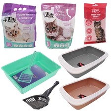 Cat Litter, Litter Trays, Litter Scoops - Choose Design