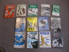 vintage kessler sports booklets  1960's 70's 80's baseball football