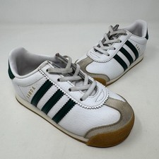 Adidas Samoa Originals Green & White OG Kids Toddler Size 9 K