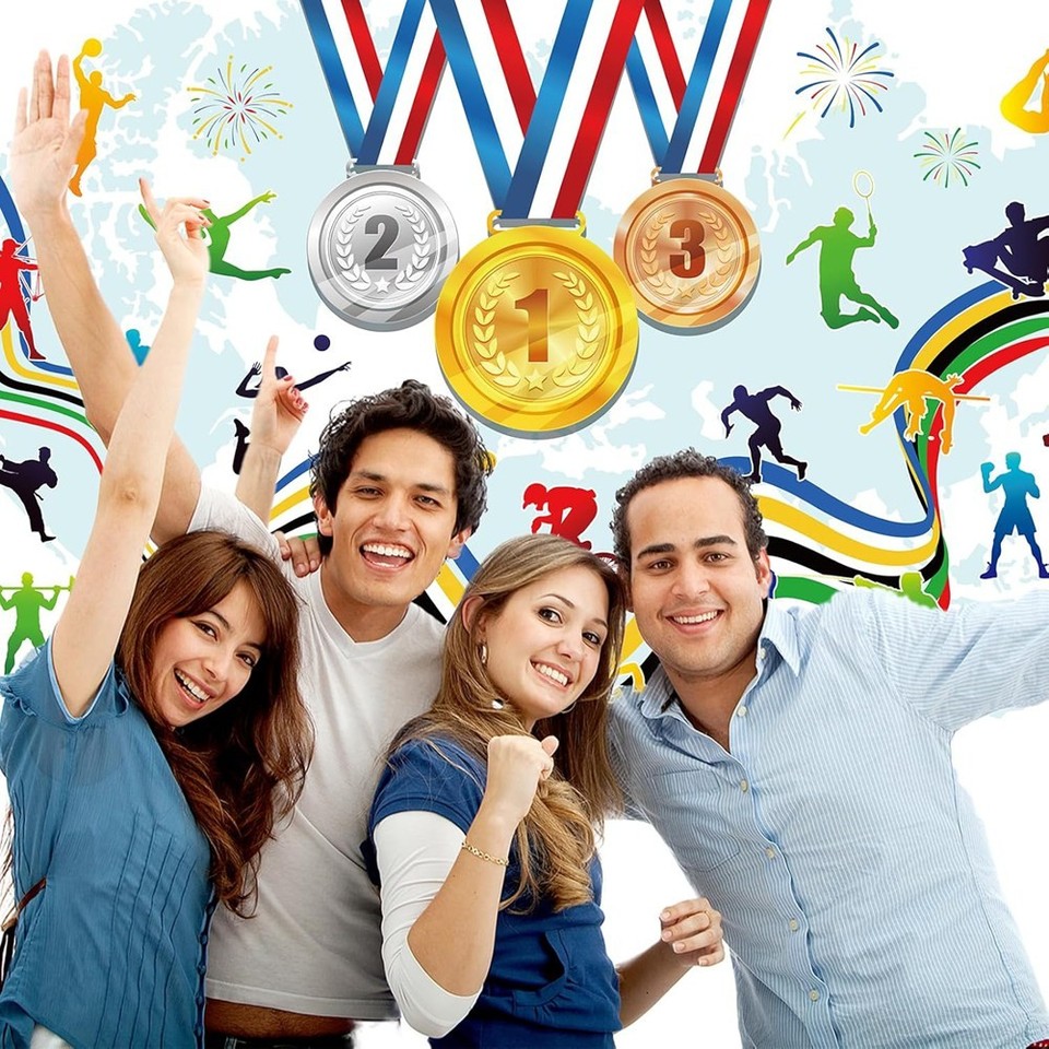 Sports Decorations Banner Go for Gold Sports Yard Sign Banner ...