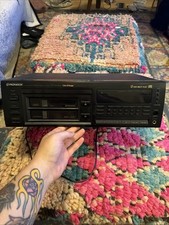Pioneer PD-DM802 12-Disc Multi-Play CD Changer Player 1993 No Remote TESTED