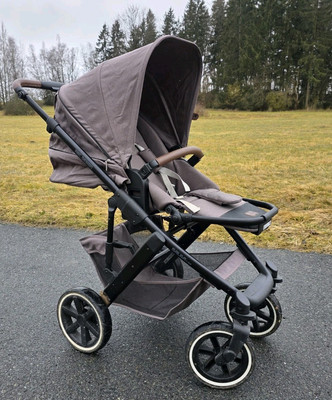 Kinnderwagen ABC Design Salsa 4 Air Nature mit Babyschale In TOP Zustand 