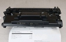 HP 87A Black Original LaserJet Toner Cartridge, CF287A 100 