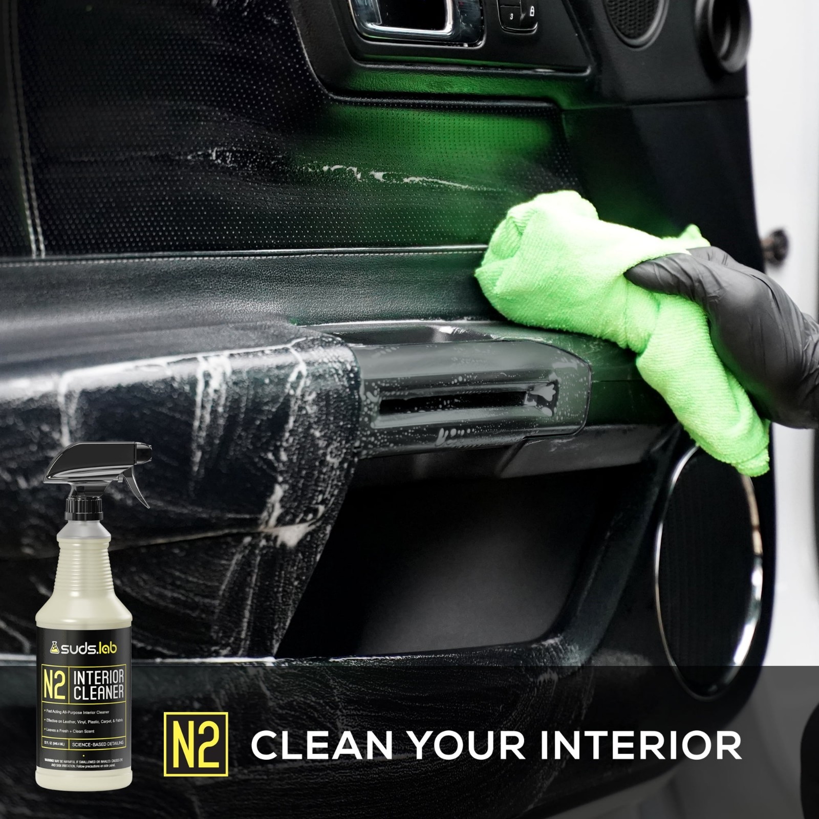 Complete Car Cleaning Kit Multi Surface Interior Exterior Complete Care Combo C2 alternate view 3
