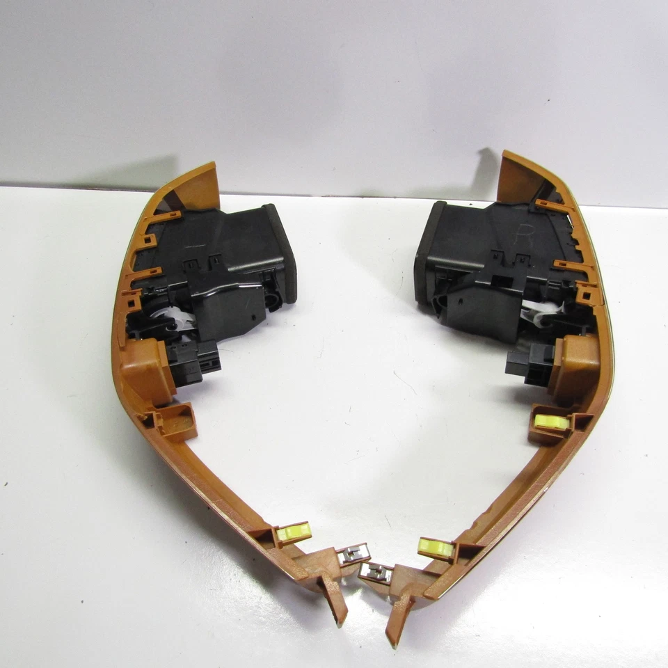 Par de cubiertas de consola de aire de grano de madera Lexus GX470 2003-2007 Foto 2 de 4