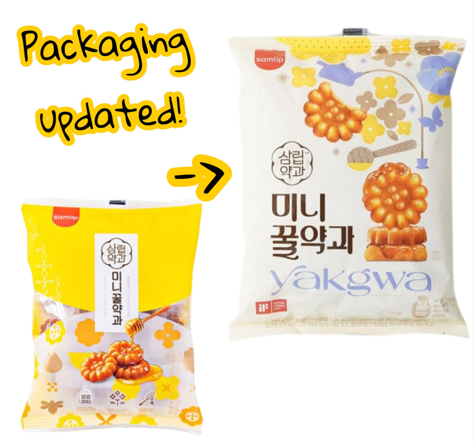 YakGwa Mini Deep-fried Sweet Honey Cookies Korean Traditional