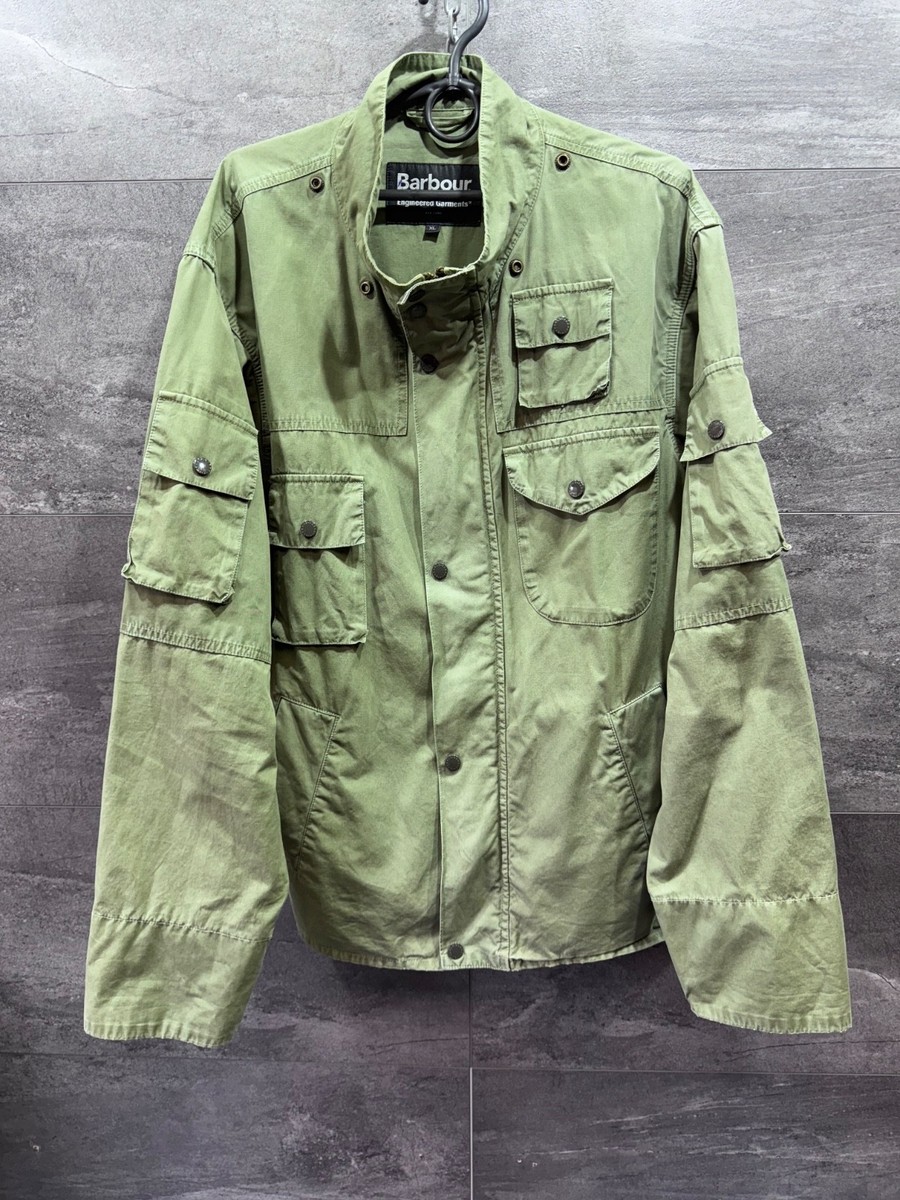 Barbour x Engineered Garments Washed Cowen Casual Military Jacket 