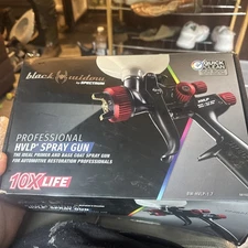 Black Widow 56152 BW-HVLP-1.7 20 Oz. Pro. HVLP Gravity Feed Air Spray Gun NEW!