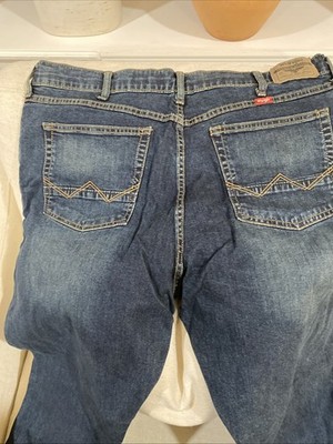 Wrangler Five Star Premium Denim Men's Regular Fit Jeans Dark Stonewash 96501DS