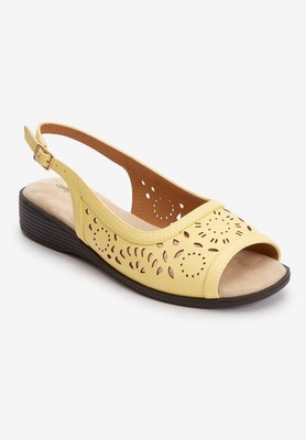 Comfortview Women's The Mary Leather-Like Sling (Wide Widths Available)