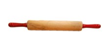 Vintage Wooden Rolling Pin - 18" Classic Baker's Tool Rustic Farmhouse Kitchen