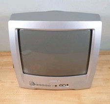 Vintage Panasonic TC-14B4R Colour CRT TV UNTESTED Power's On