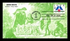 DR JIM STAMPS US COVER LOVE FDC SNOW WHITE GRIMM'S FAIRY TALES KMC VENTURE