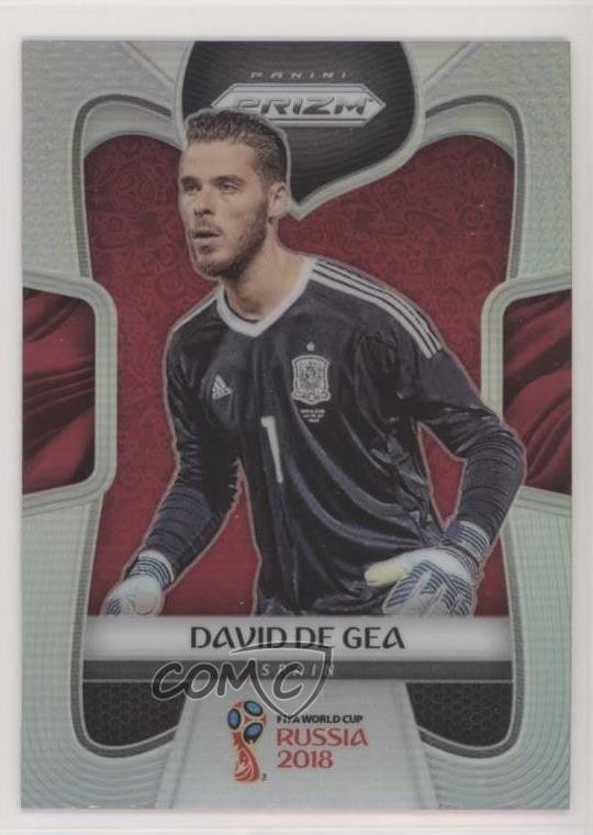 2018 Panini Prizm World Cup Silver Prizm David de Gea #198 03rx