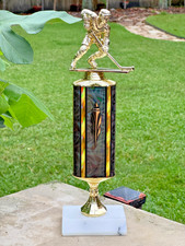 Champion Ice Hockey Trophy MVP Defense/Offense Free Shipping Engraving 14"