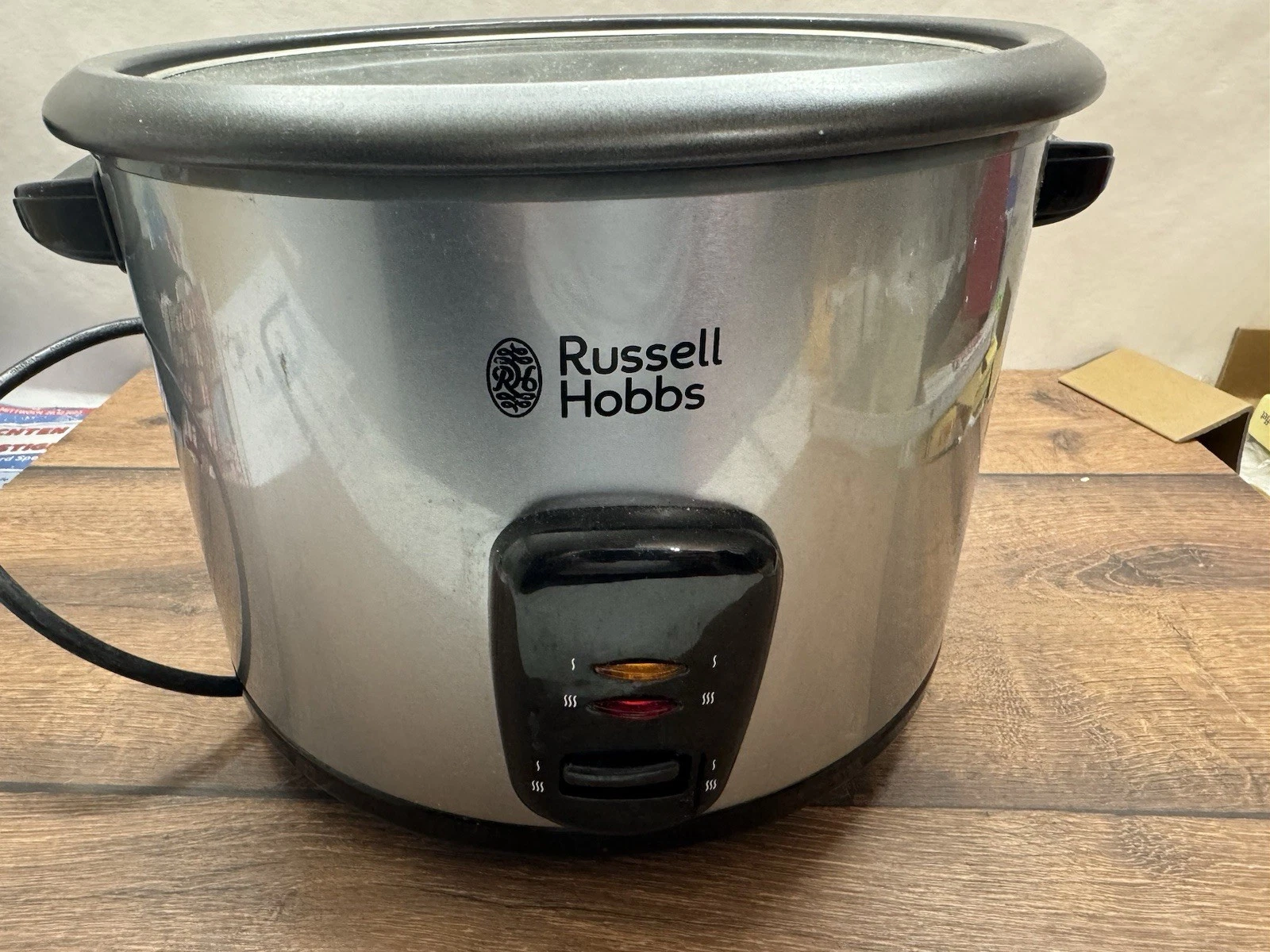 Russell Hobbs Rice Cooker Used - Includes Steamer Insert, 1.2L