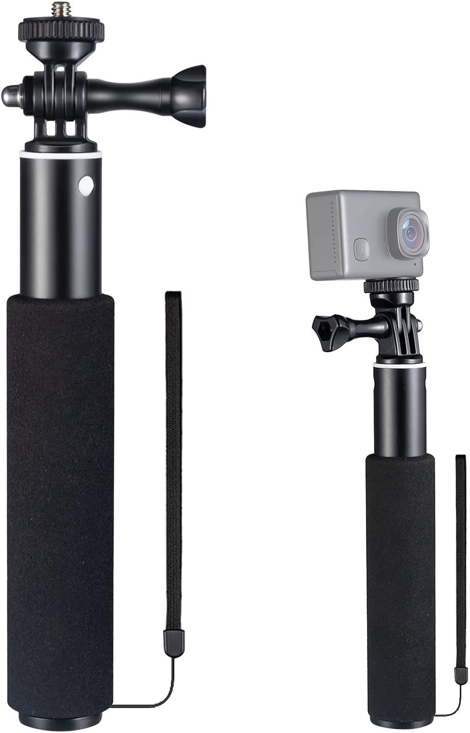 Action Camera Selfie Stick Compatible with Action Camera
