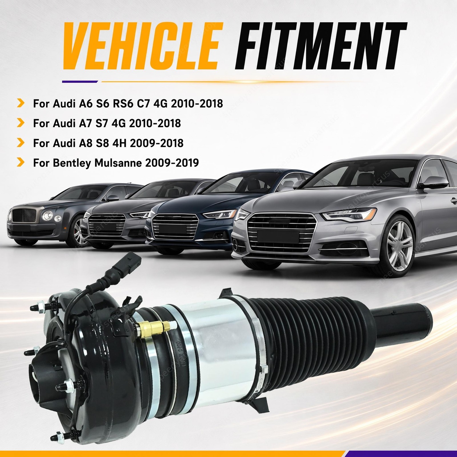 Bentley Mulsanne 2009-2019 Front Right Air suspension strut