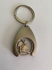 Schlüsselanhänger Chip Einkaufswagenchip Sternzeichen Löwe