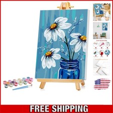 Artistic Escape with Framed Paint by Numbers - Perfect for Beginners 8-12