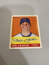 2007 Upper Deck Goudey #GG-HI Rich Hill Goudey Graphs Chicago Cubs Autograph