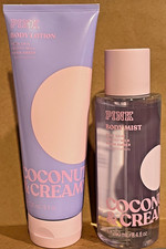 Victoria's Secret Pink Coconut Creamy Fragrance Mist Body Lotion DUO Set